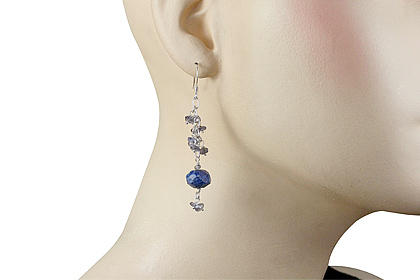 SKU 13999 unique Lapis Lazuli Earrings Jewelry