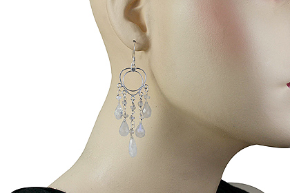 SKU 14003 unique Moonstone Earrings Jewelry