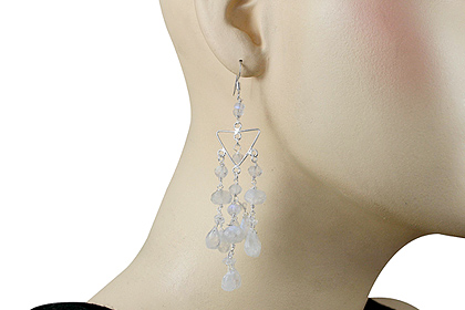 SKU 14006 unique Moonstone Earrings Jewelry