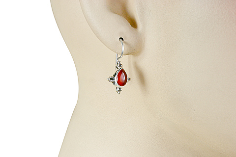 SKU 1424 unique Carnelian Earrings Jewelry