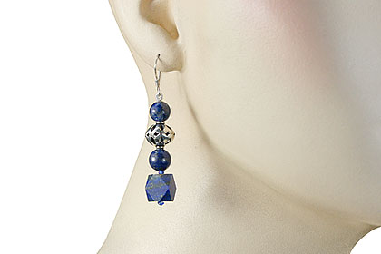 SKU 15579 unique Lapis Lazuli Earrings Jewelry