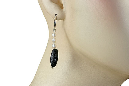 SKU 15584 unique Pearl Earrings Jewelry