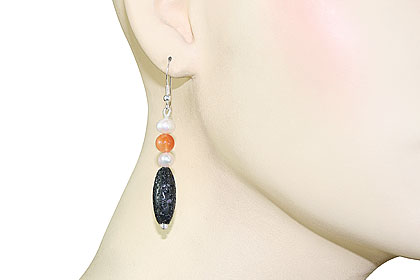 SKU 15591 unique Multi-stone Earrings Jewelry