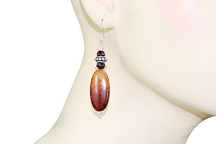 SKU 15592 unique Onyx Earrings Jewelry