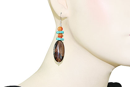 SKU 15593 unique Onyx Earrings Jewelry