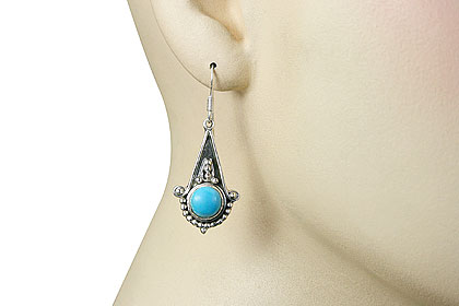 SKU 1582 unique Turquoise Earrings Jewelry