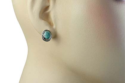 SKU 1588 unique Turquoise Earrings Jewelry