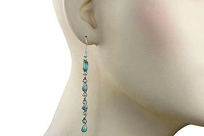 SKU 1600 unique Turquoise Earrings Jewelry