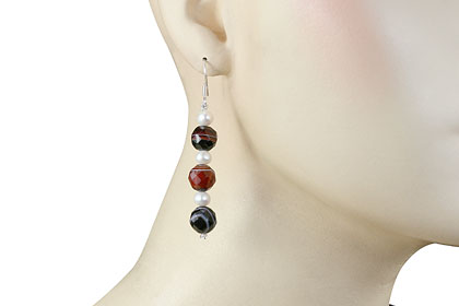 SKU 16131 unique Multi-stone Earrings Jewelry