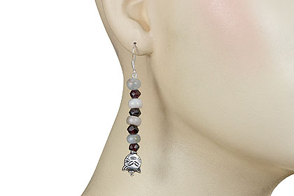 SKU 16135 unique Multi-stone Earrings Jewelry