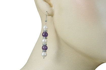 SKU 16149 unique Pearl Earrings Jewelry