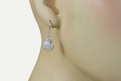SKU 16154 unique Moonstone Earrings Jewelry