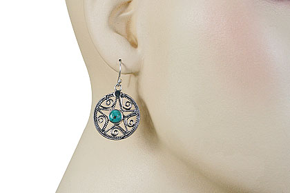 SKU 16183 unique Turquoise Earrings Jewelry