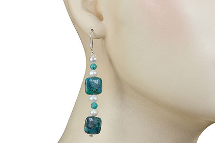 SKU 16184 unique Multi-stone Earrings Jewelry