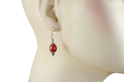 SKU 1621 unique Carnelian Earrings Jewelry