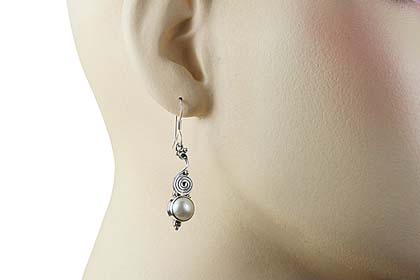 SKU 5056 unique Pearl Earrings Jewelry