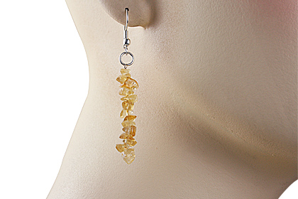 SKU 5471 unique Citrine Earrings Jewelry