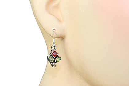 SKU 6005 unique Multi-stone Earrings Jewelry