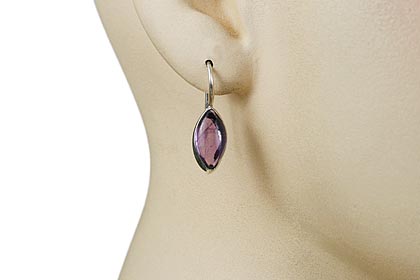 SKU 6333 unique Amethyst Earrings Jewelry