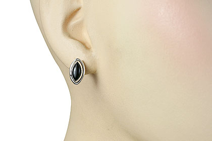 SKU 691 unique Onyx Earrings Jewelry