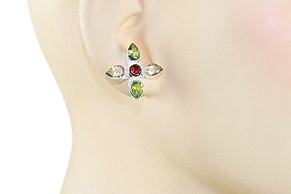 SKU 7139 unique Citrine Earrings Jewelry