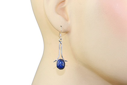 SKU 7167 unique Lapis Lazuli Earrings Jewelry