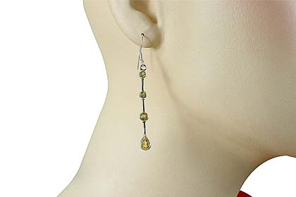 SKU 7859 unique Citrine Earrings Jewelry