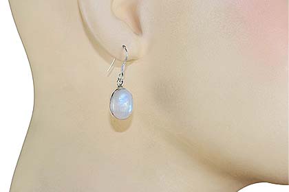 SKU 7906 unique Moonstone Earrings Jewelry