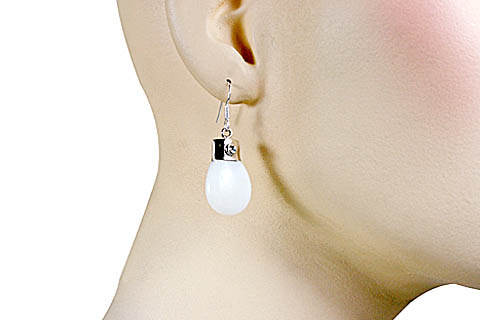 SKU 7910 unique Opal Earrings Jewelry