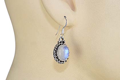 SKU 7925 unique Moonstone Earrings Jewelry