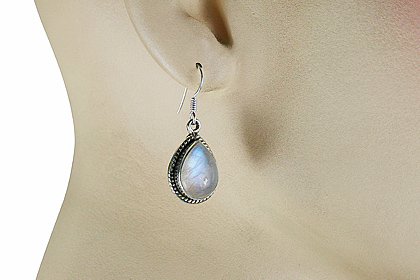 SKU 7927 unique Moonstone Earrings Jewelry