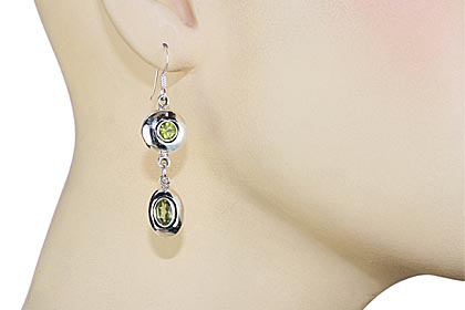 SKU 816 unique Peridot Earrings Jewelry