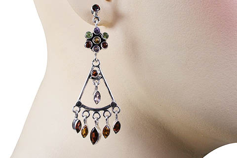 unique Multi-stone Earrings Jewelry