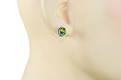 SKU 850 unique Peridot Earrings Jewelry