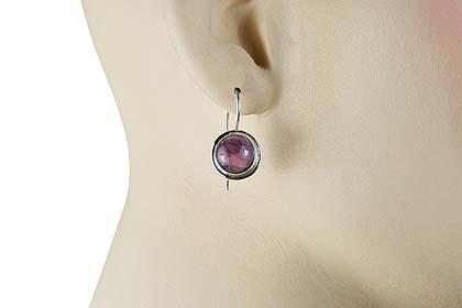 SKU 8756 unique Amethyst Earrings Jewelry