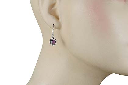 SKU 8766 unique Amethyst Earrings Jewelry