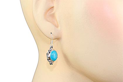 SKU 8857 unique Turquoise Earrings Jewelry