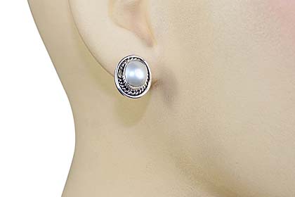 SKU 8864 unique Pearl Earrings Jewelry