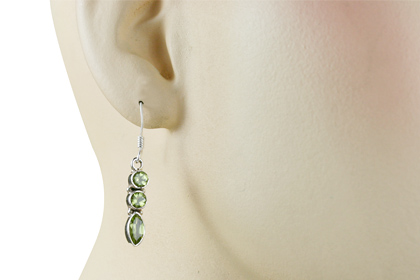 SKU 8867 unique Peridot Earrings Jewelry