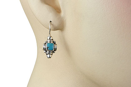 SKU 8886 unique Turquoise Earrings Jewelry