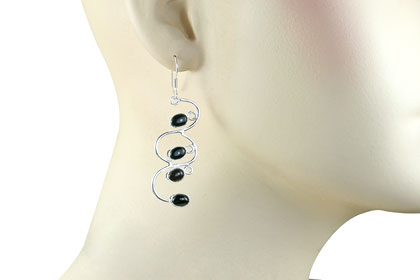 SKU 900 unique Onyx Earrings Jewelry