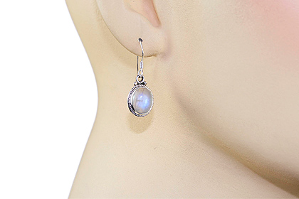 SKU 912 unique Moonstone Earrings Jewelry