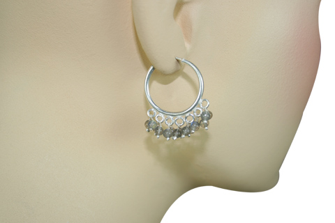SKU 9134 unique Labradorite Earrings Jewelry