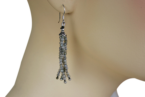 SKU 9164 unique Labradorite Earrings Jewelry