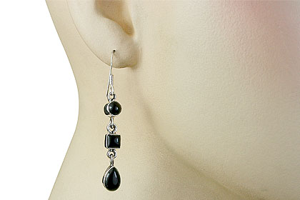 SKU 948 unique Onyx Earrings Jewelry