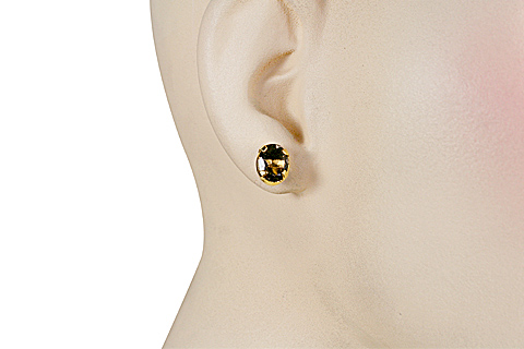 SKU 954 unique Smoky Quartz Earrings Jewelry