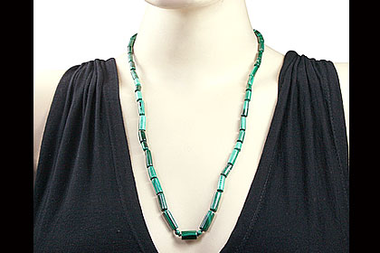 SKU 1018 unique Malachite Necklaces Jewelry