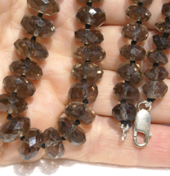 SKU 1098 unique Smoky Quartz Necklaces Jewelry