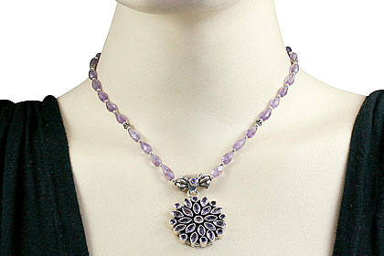 SKU 1164 unique Amethyst Necklaces Jewelry