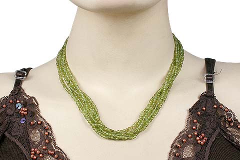 SKU 1193 unique Peridot Necklaces Jewelry